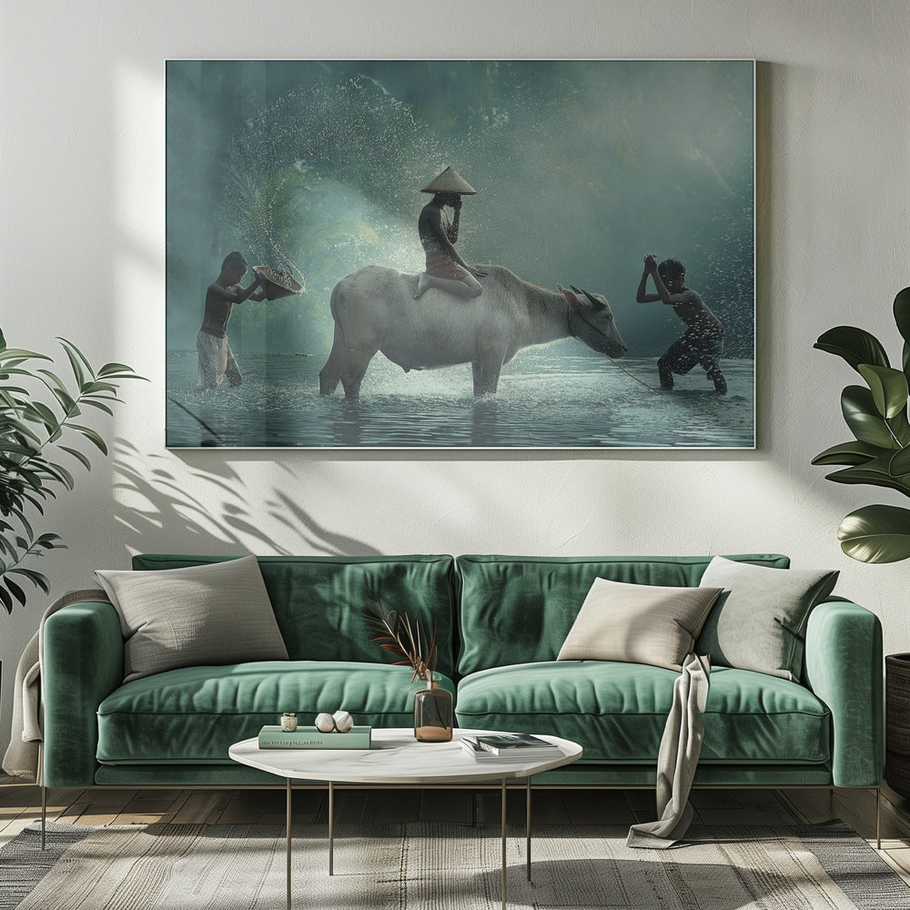 Water Buffalo | Canvas