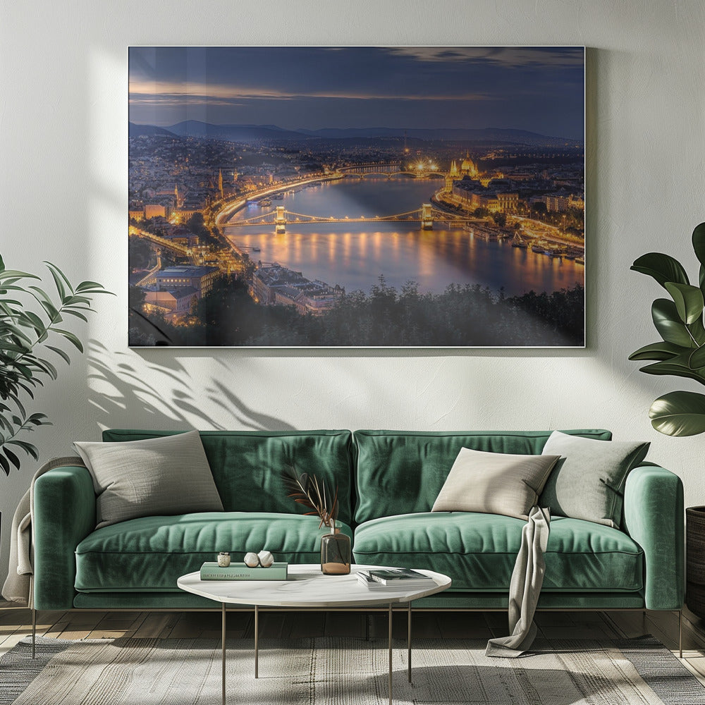 Panorama of Budapest | Canvas