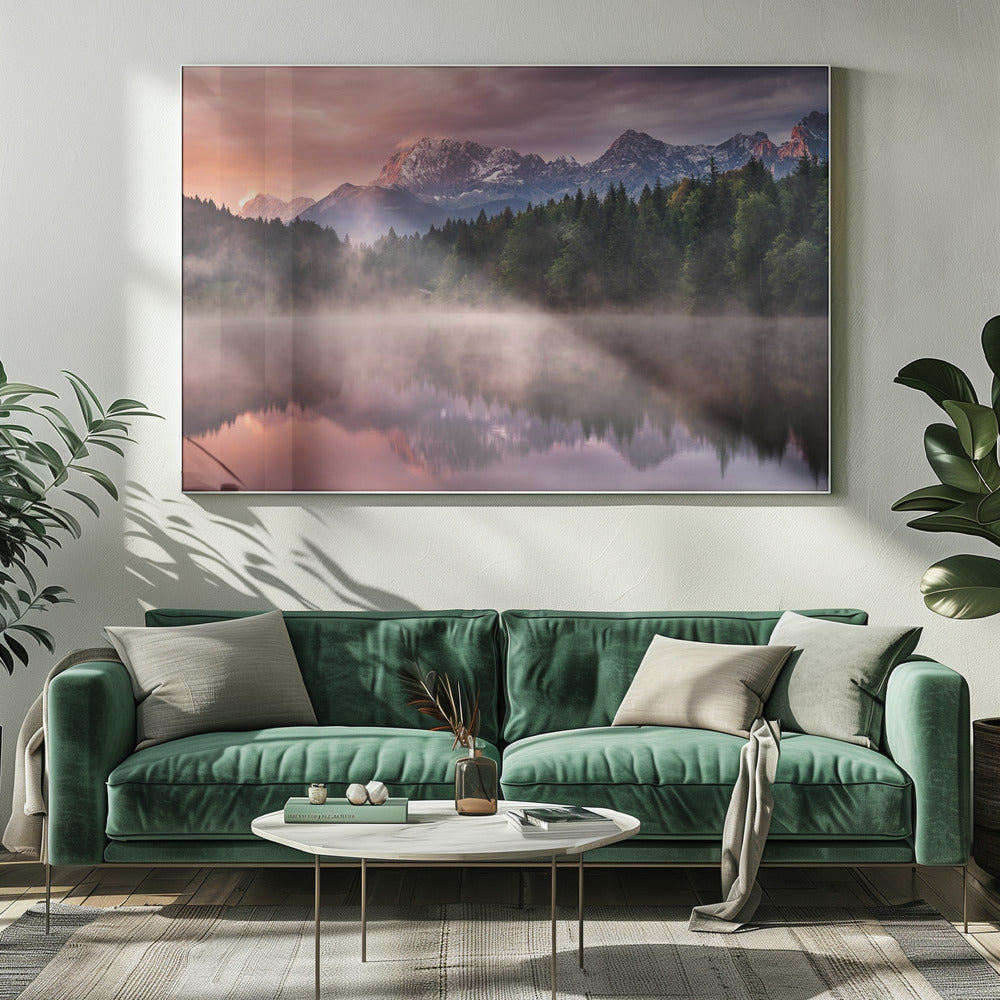Sunrise at the Lake | Canvas