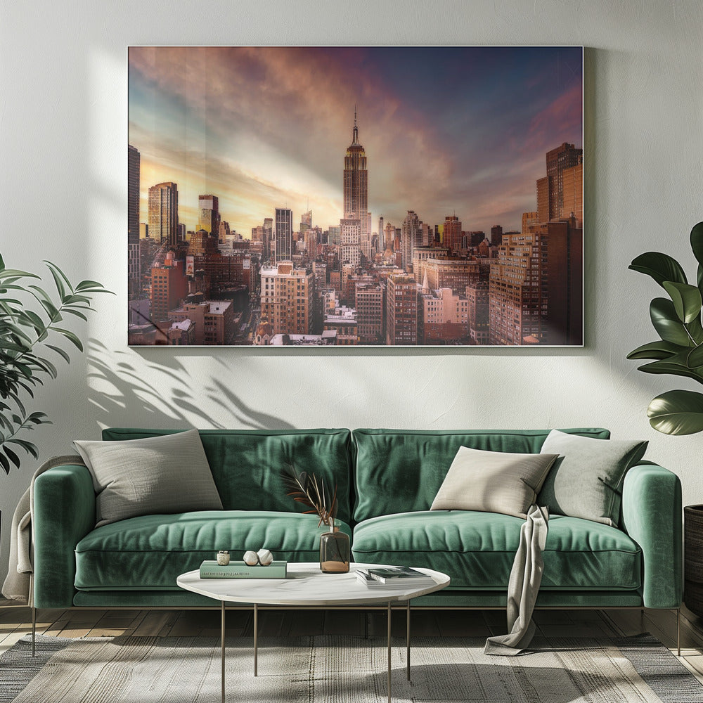 Midtown Sunset | Canvas