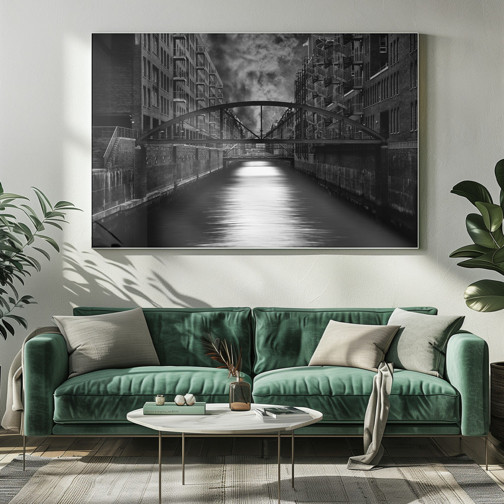 The other side of Hamburg | Canvas