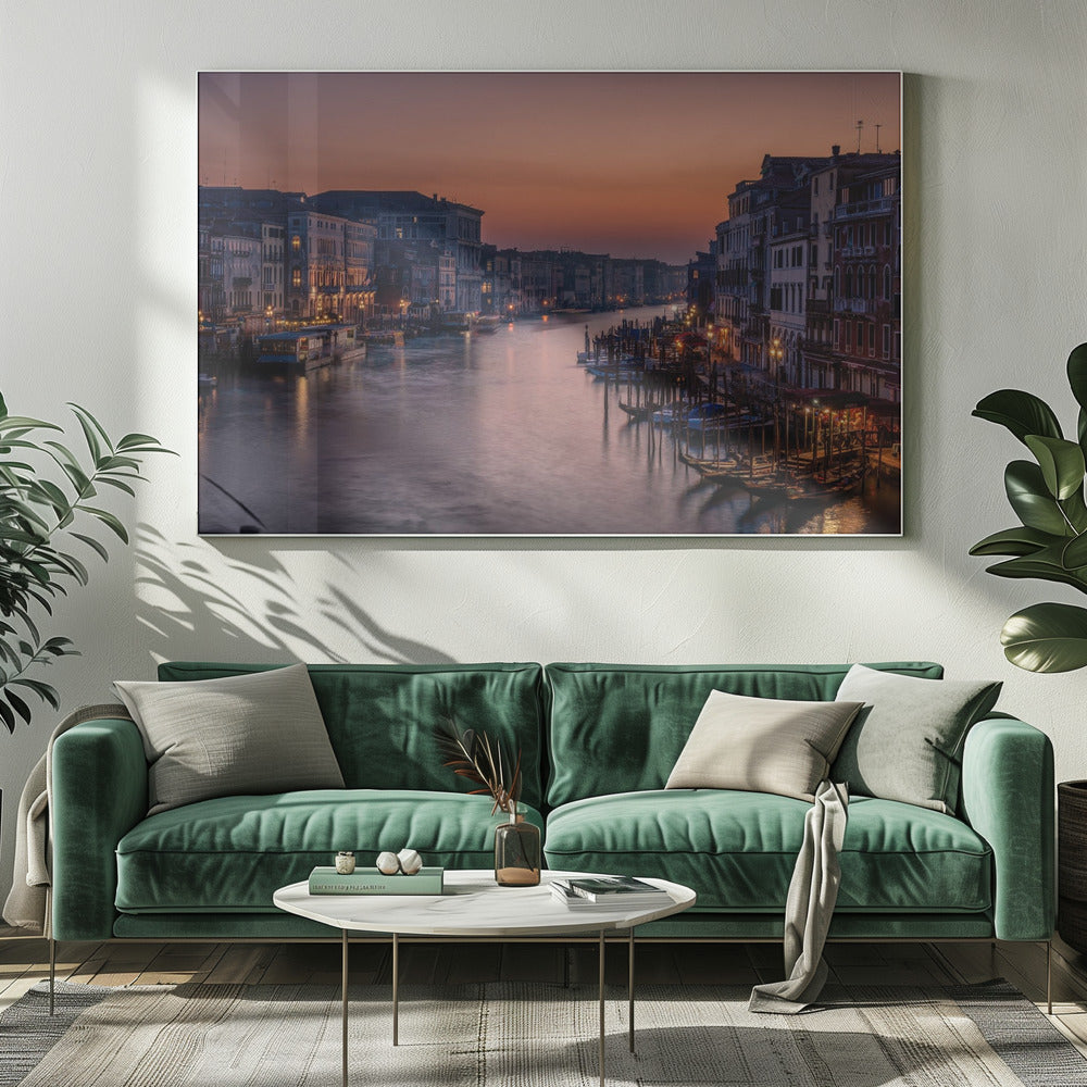 Venice Grand Canal at Sunset | Canvas