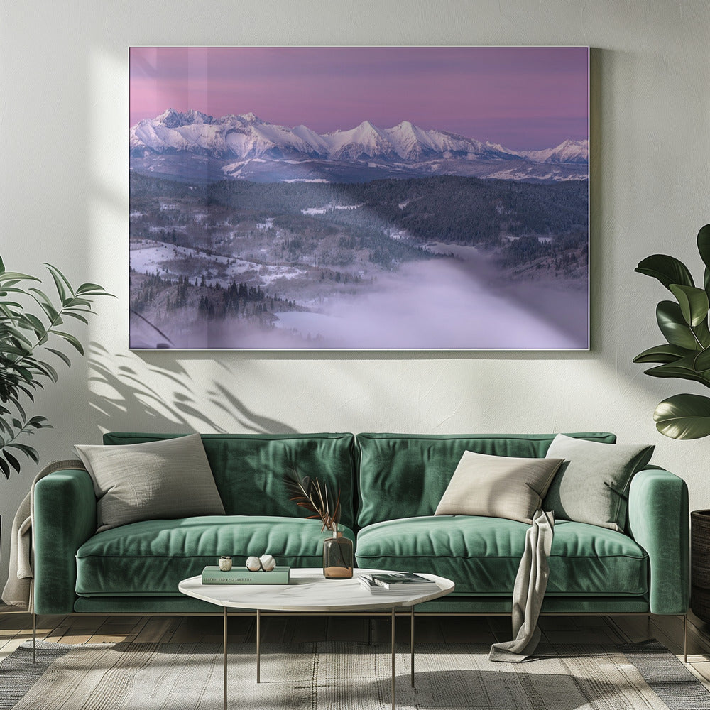 Dawn - Tatra Mountains | Canvas