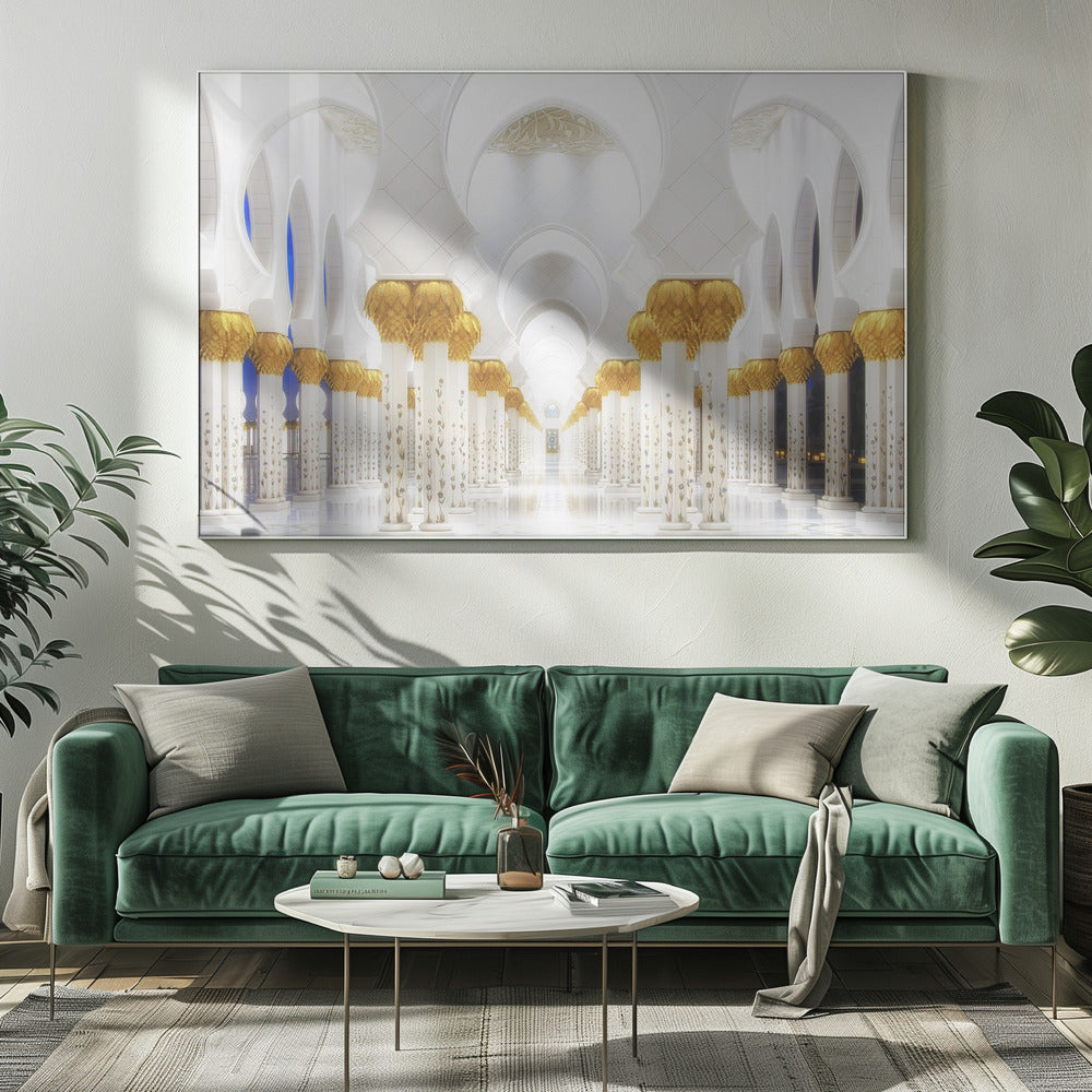 White and Gold | Canvas