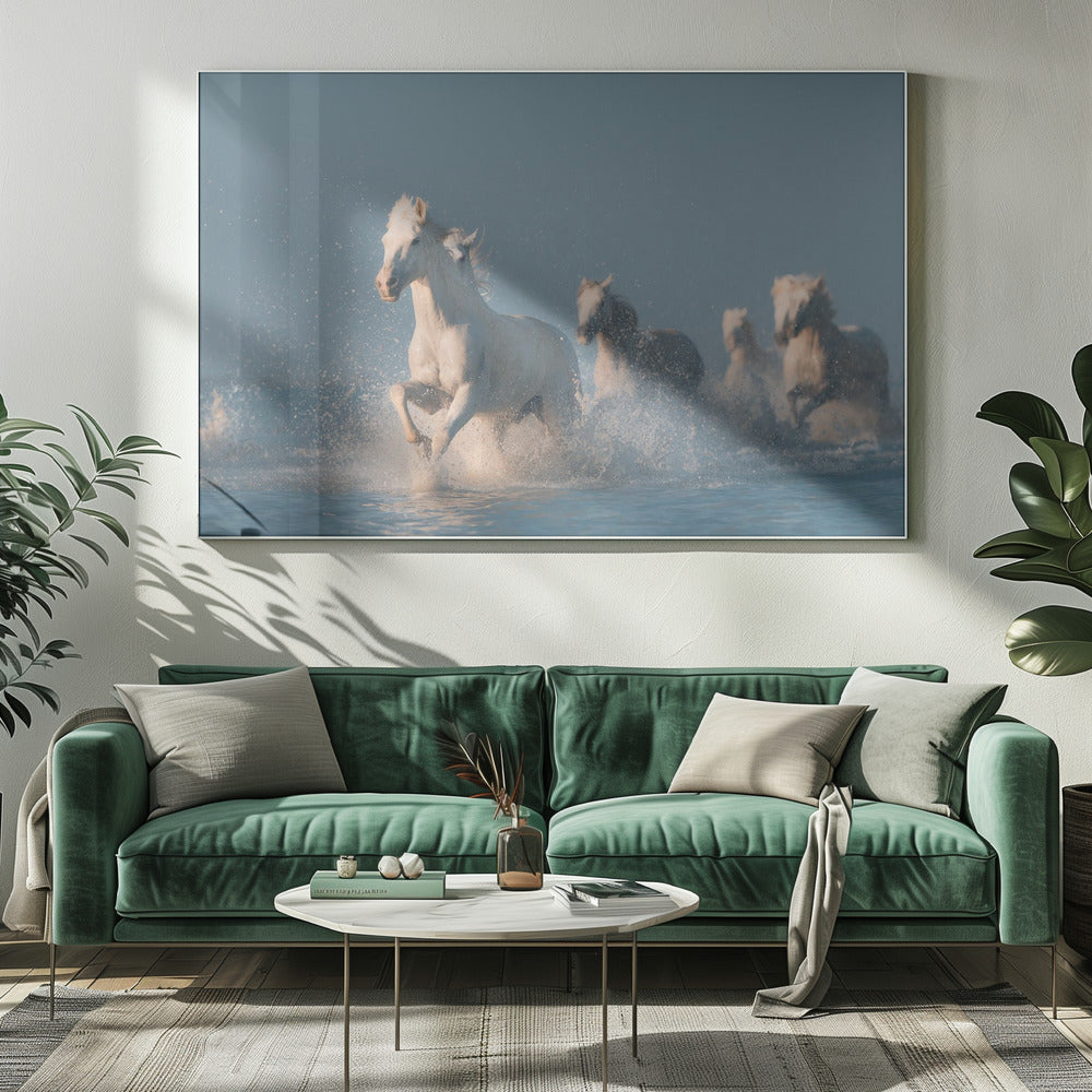 Angels of Camargue | Canvas