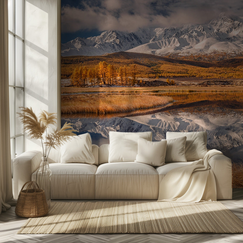 Mirror for mountains | Wallpaper