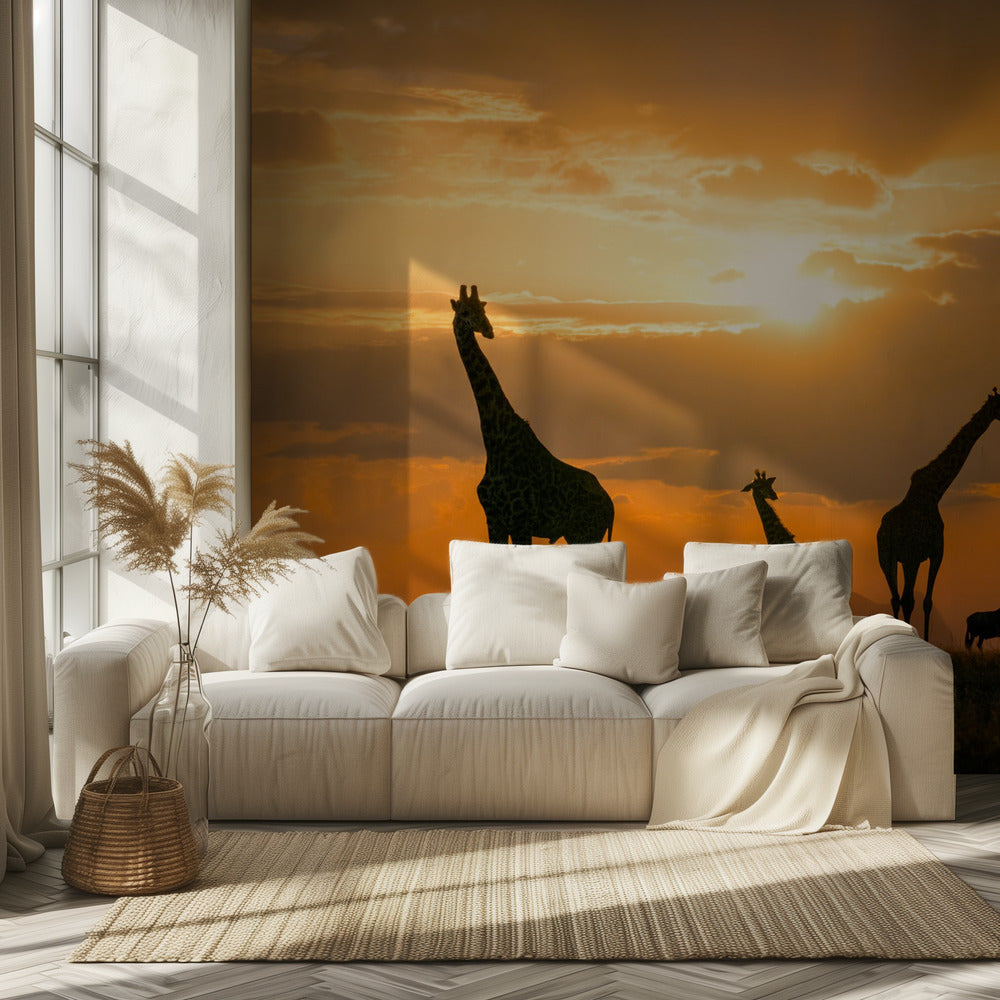 Golden Africa | Wallpaper