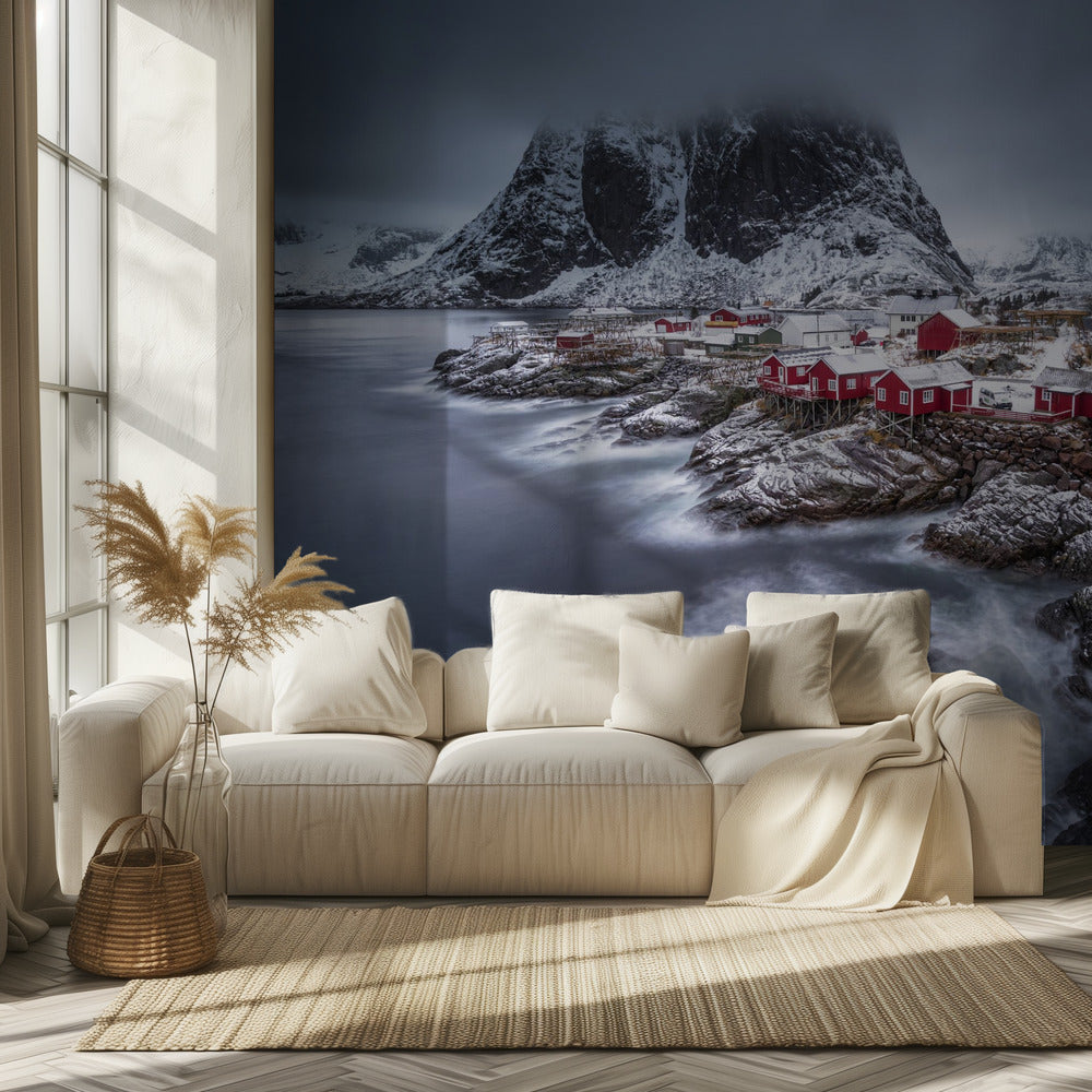 winter Lofoten islands | Wallpaper
