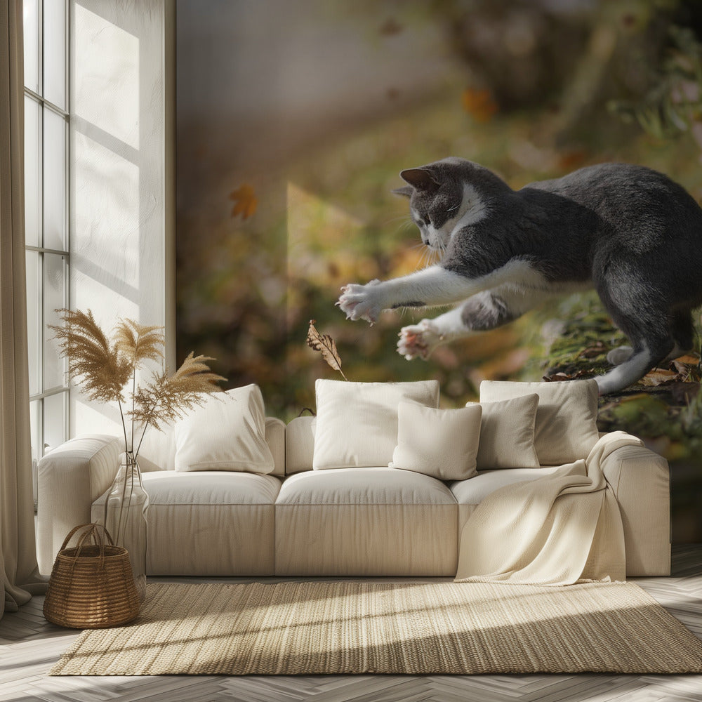 Autumn Play | Wallpaper