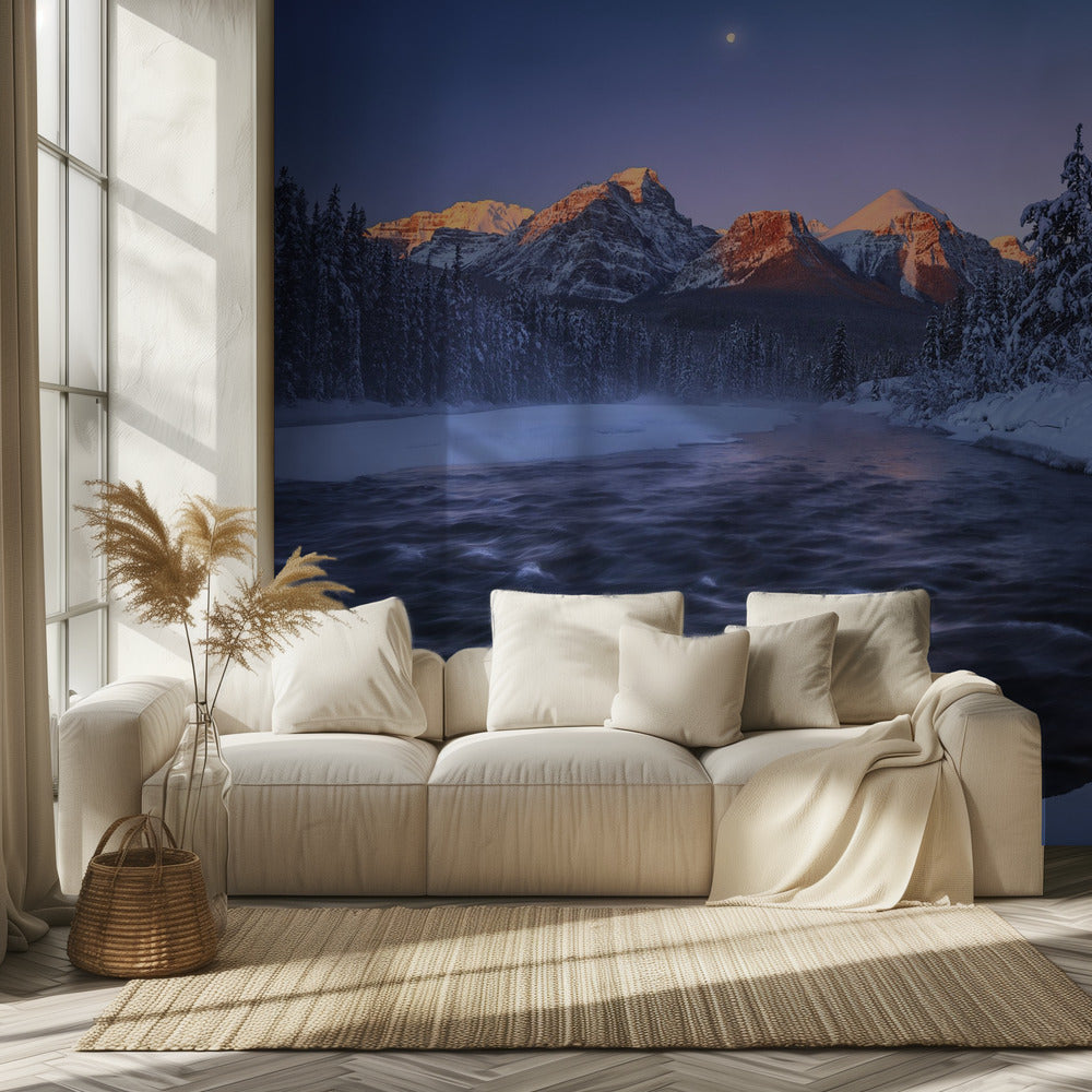 Winter Canadian Rockies | Wallpaper