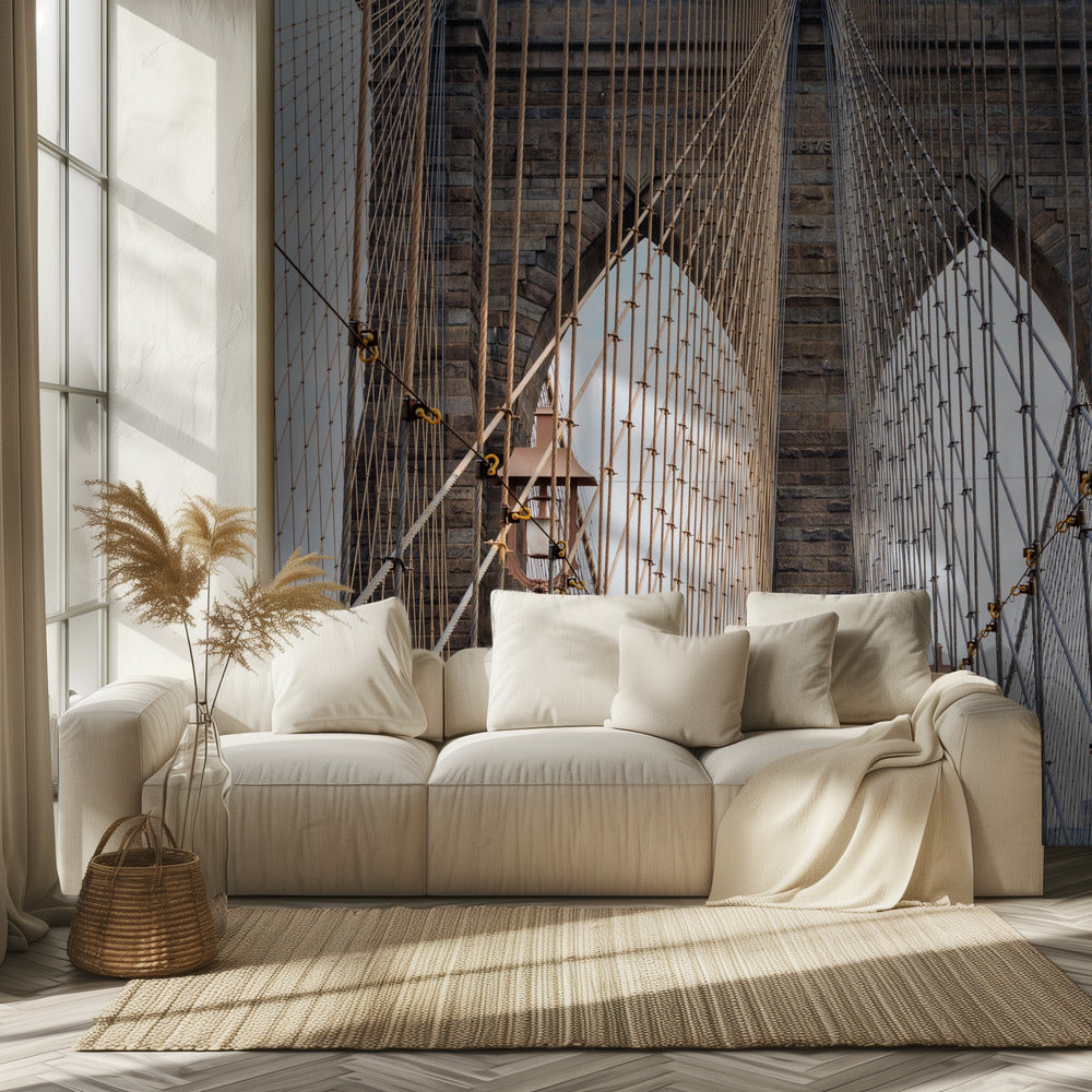 Cabled archways | Wallpaper