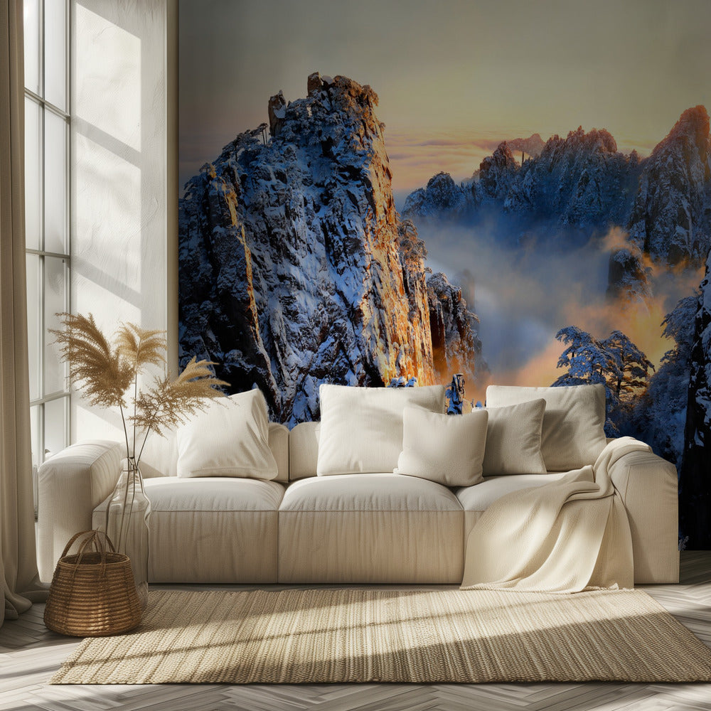 Sunrise at Mt. Huang Shan | Wallpaper