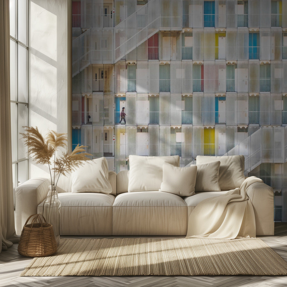 Colorful apartment | Wallpaper