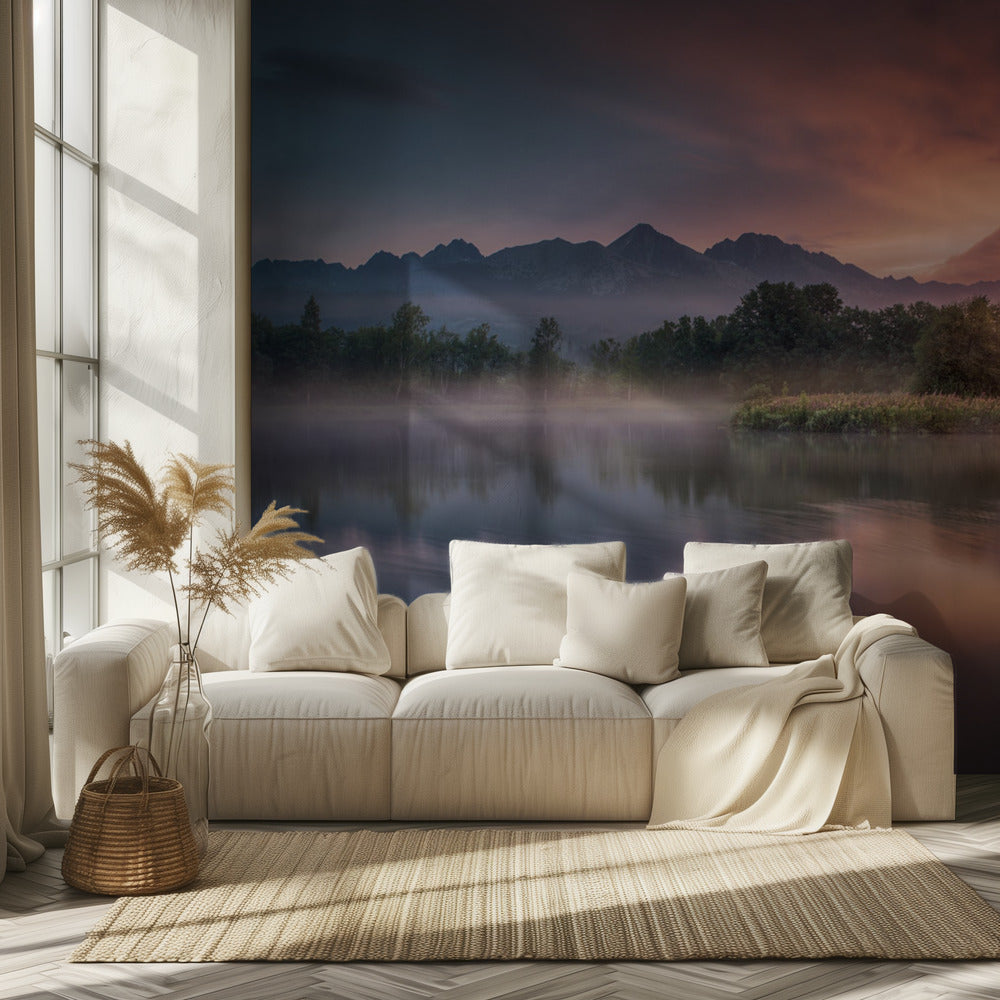 Daybreak by the lake | Wallpaper