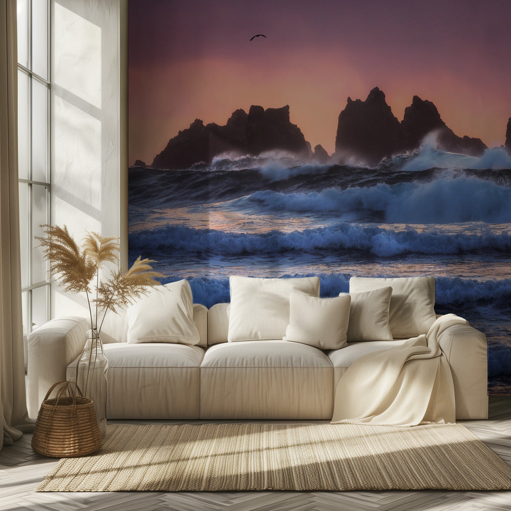 Bandon Beach Layers | Wallpaper