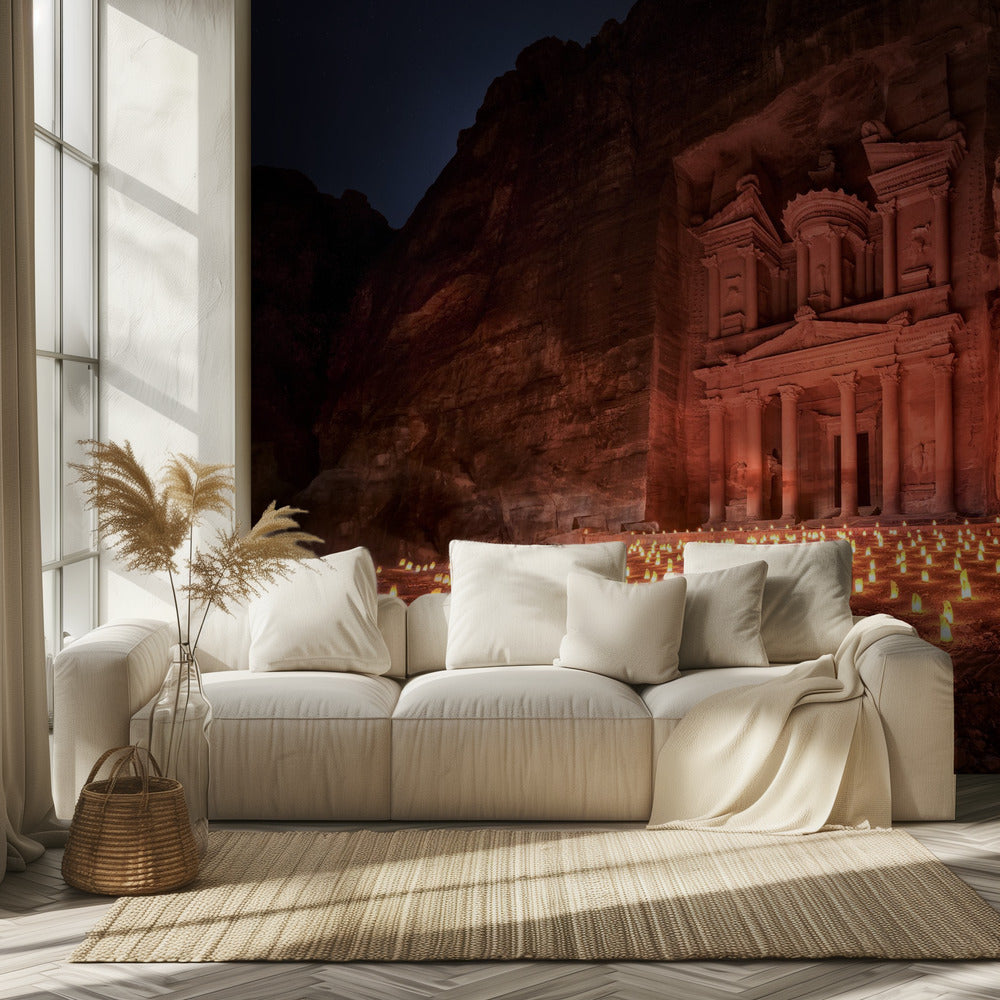 Petra by Night | Wallpaper