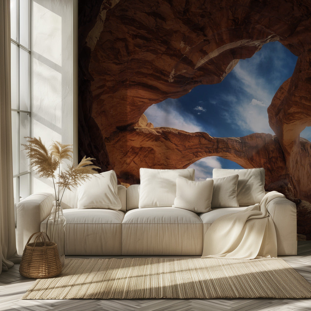 Double arch. | Wallpaper