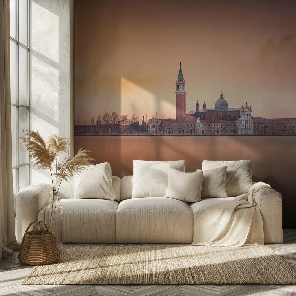 Venice pink sunrise | Wallpaper