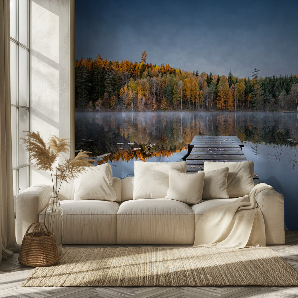 Autumn pier | Wallpaper
