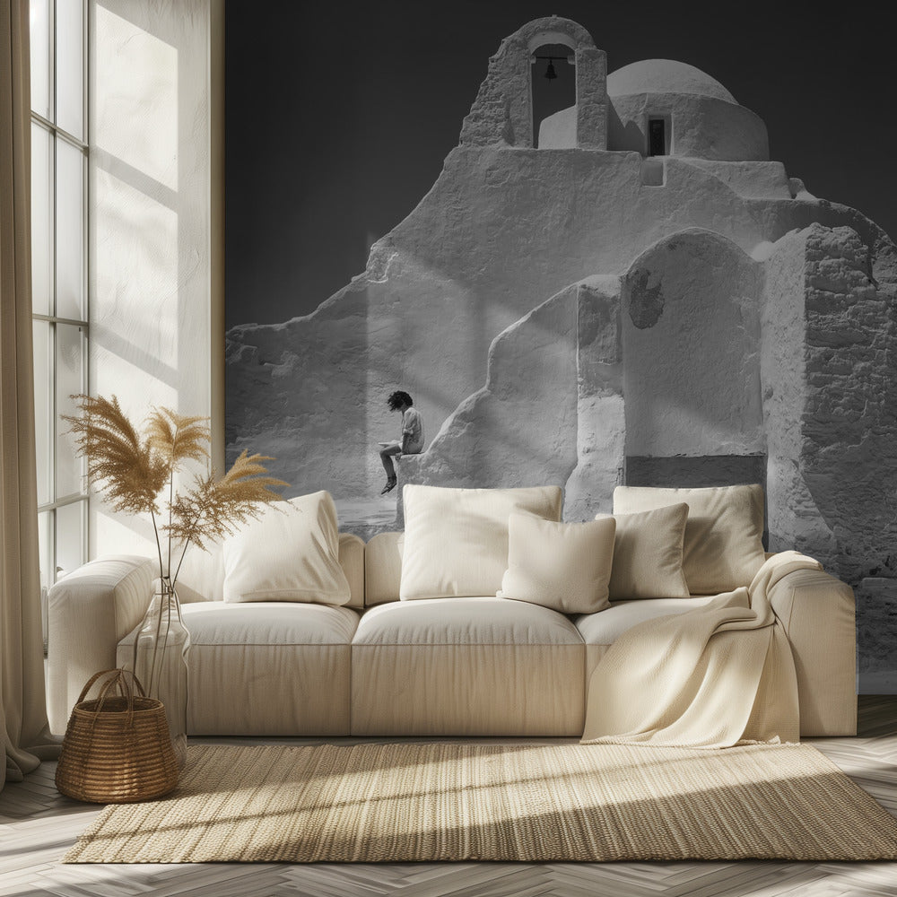 Paraportiani,Mykonos, Greece | Wallpaper