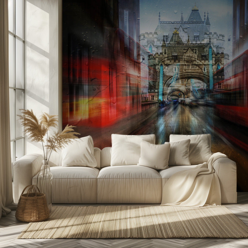 The red bus | Wallpaper