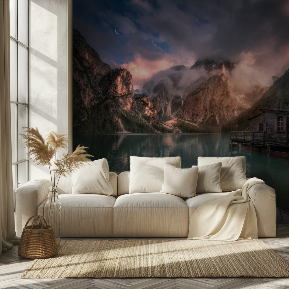Lago di Braies, Dolomites | Wallpaper