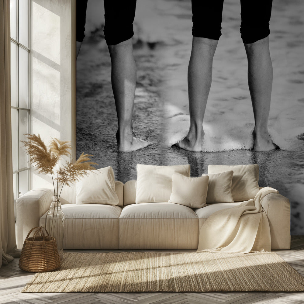 Wet feet. | Wallpaper