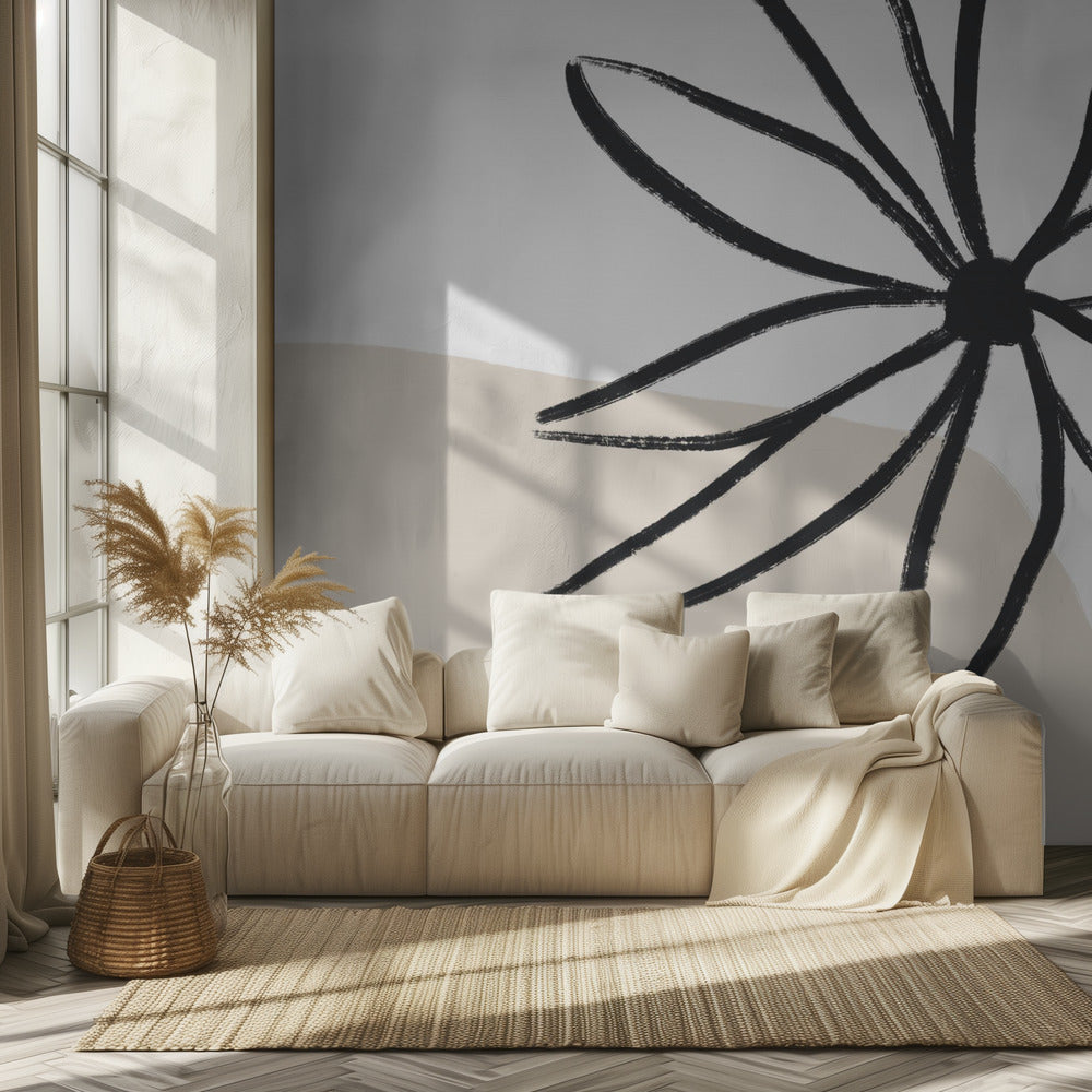 Flower and Cream | Wallpaper