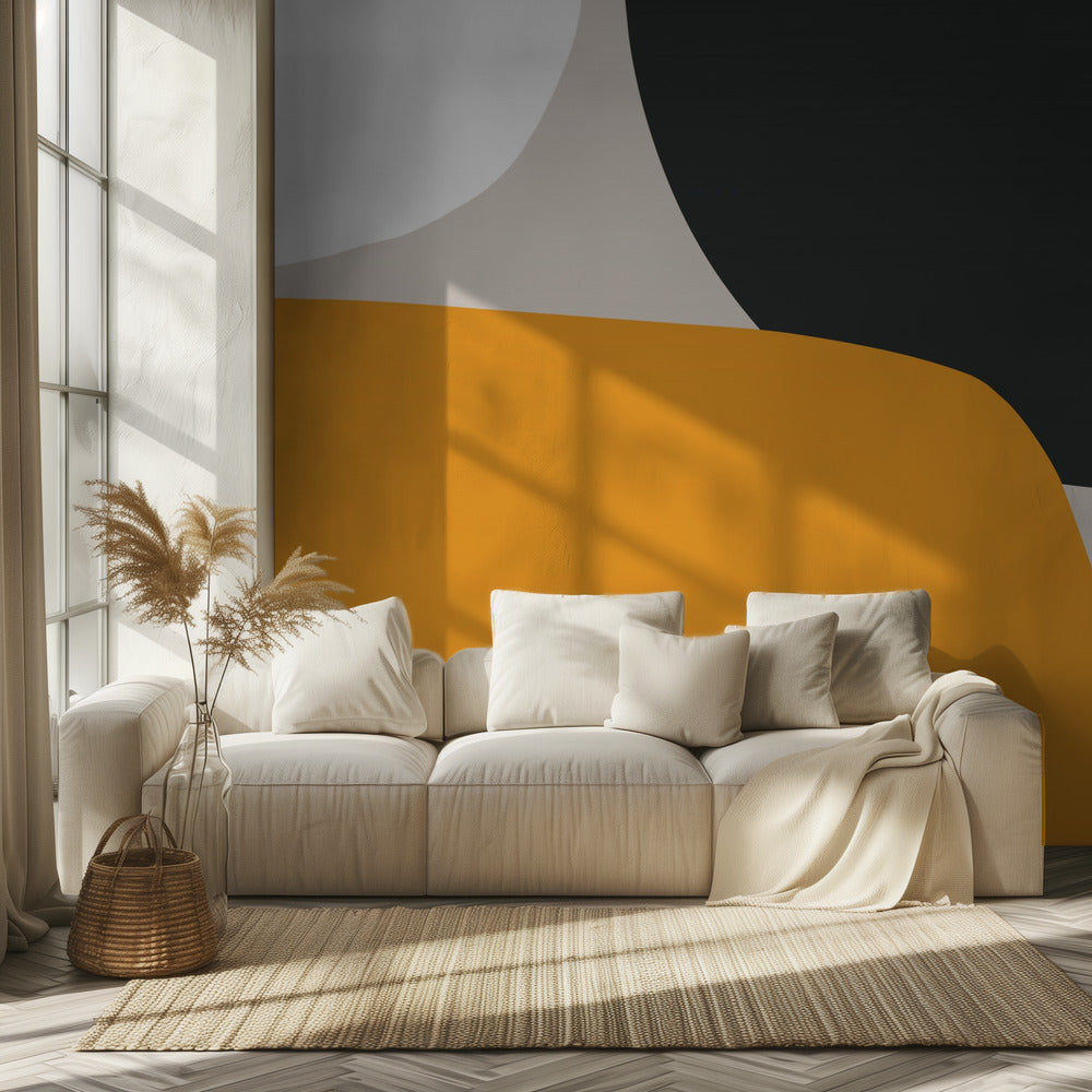 Bold Geometric Shapes | Wallpaper