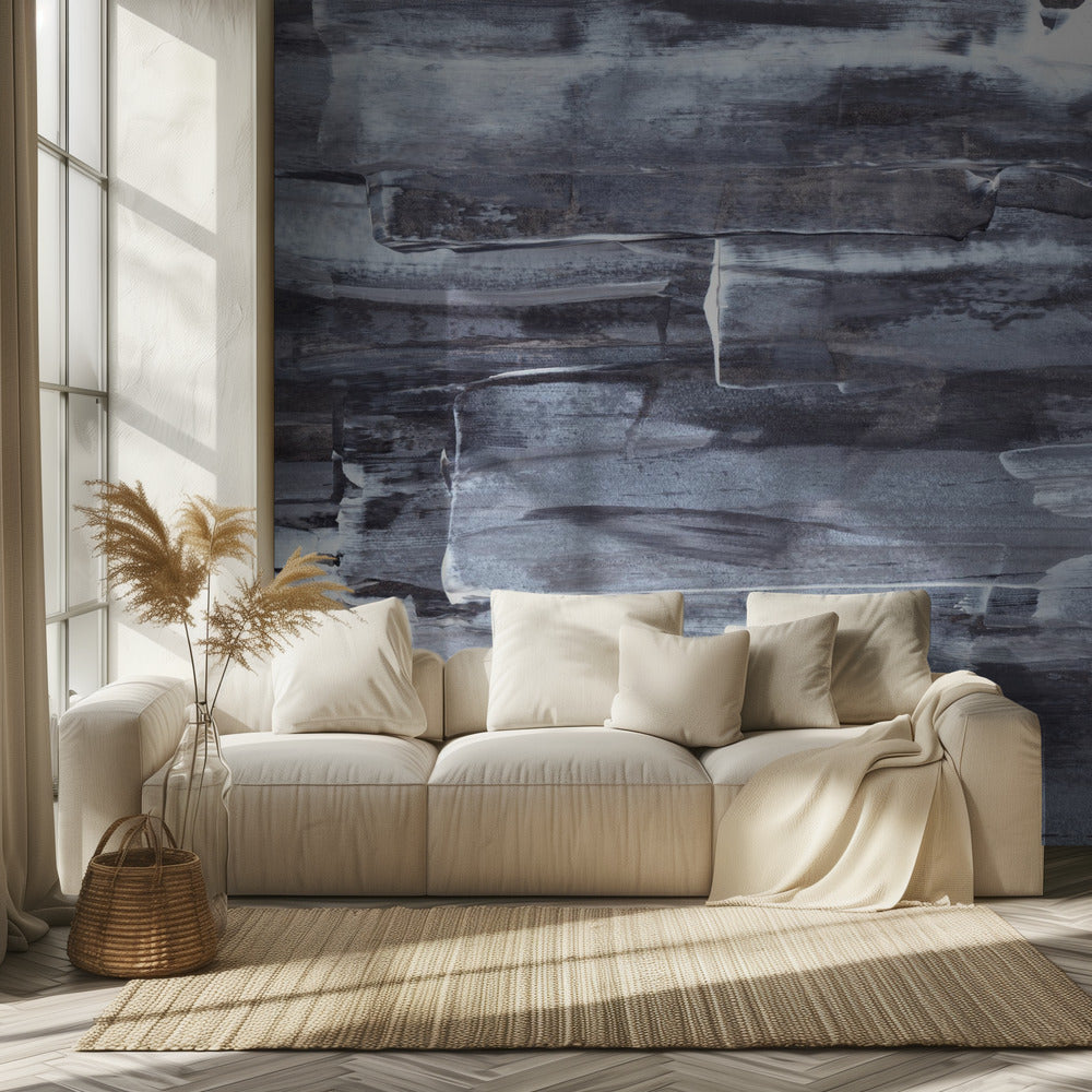 Monochrome Driftwood | Wallpaper