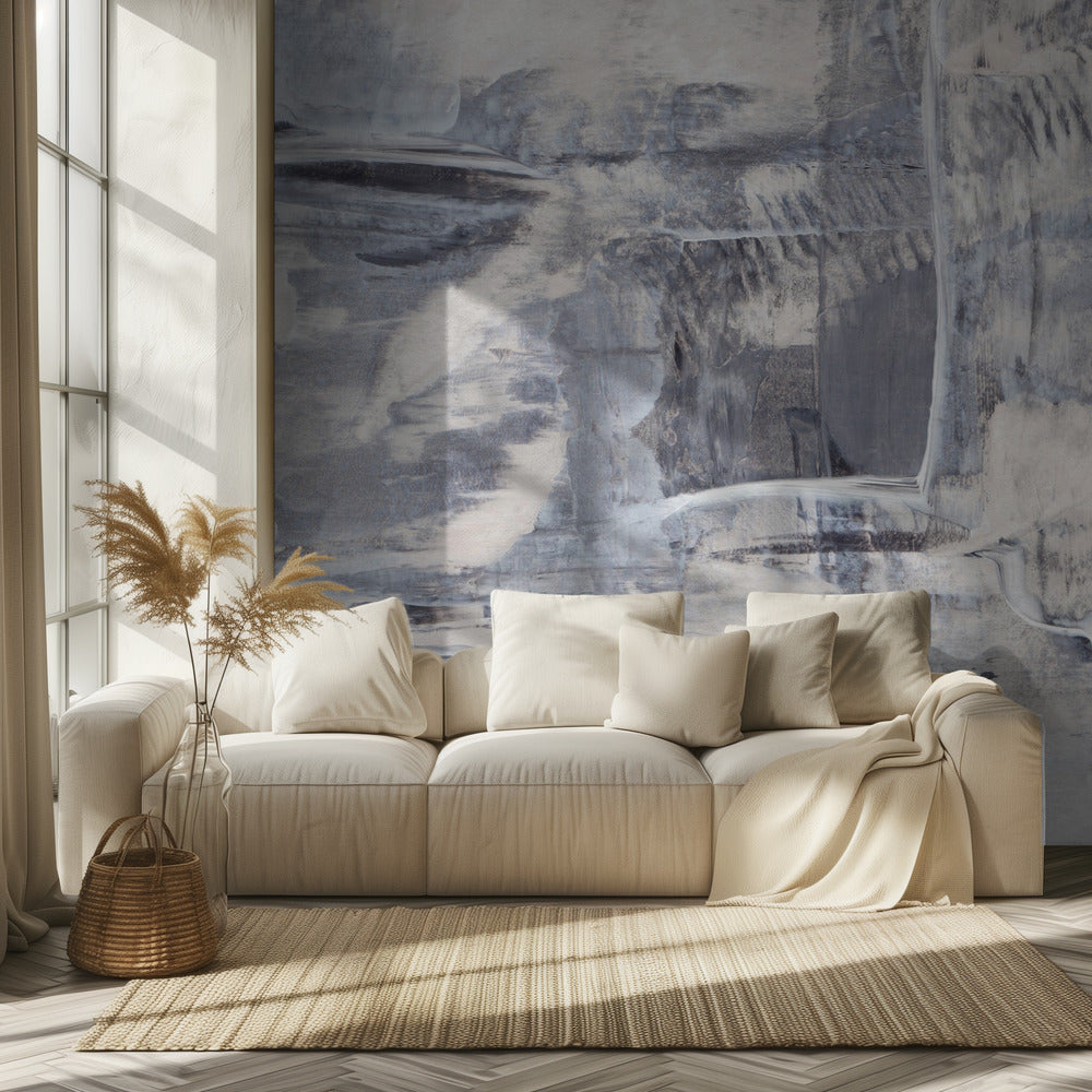 Textured Brushstrokes with Muted Tones | Wallpaper