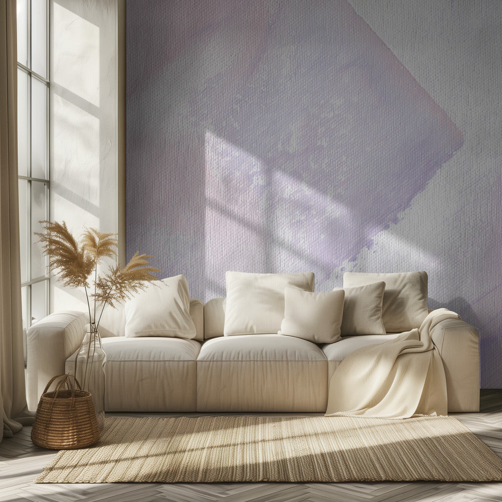 Brushstrokes of Purple and Pink | Wallpaper