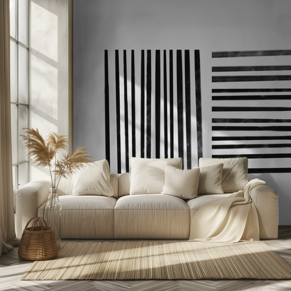 Parallel Black Lines | Wallpaper