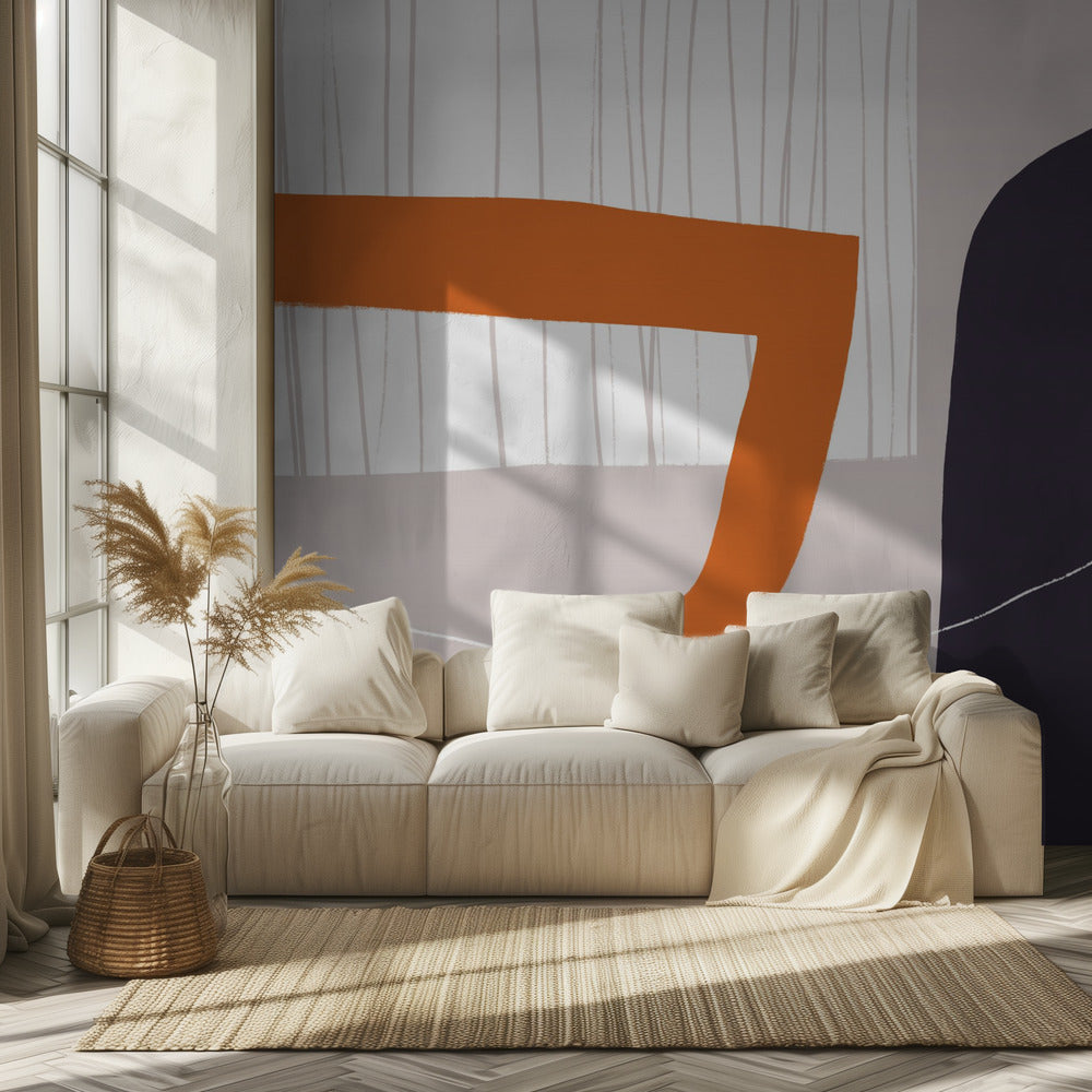 Bold Geometric Shapes | Wallpaper