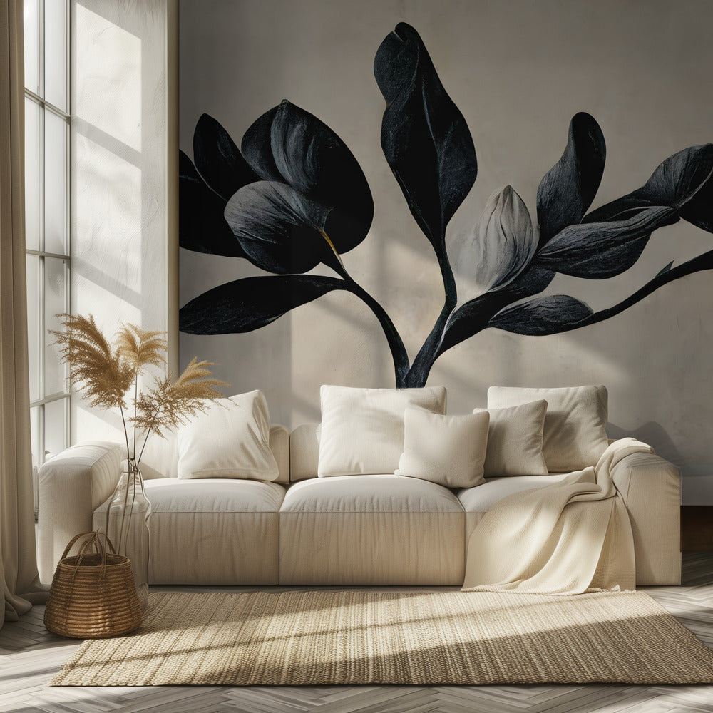 Black Magnolia | Wallpaper