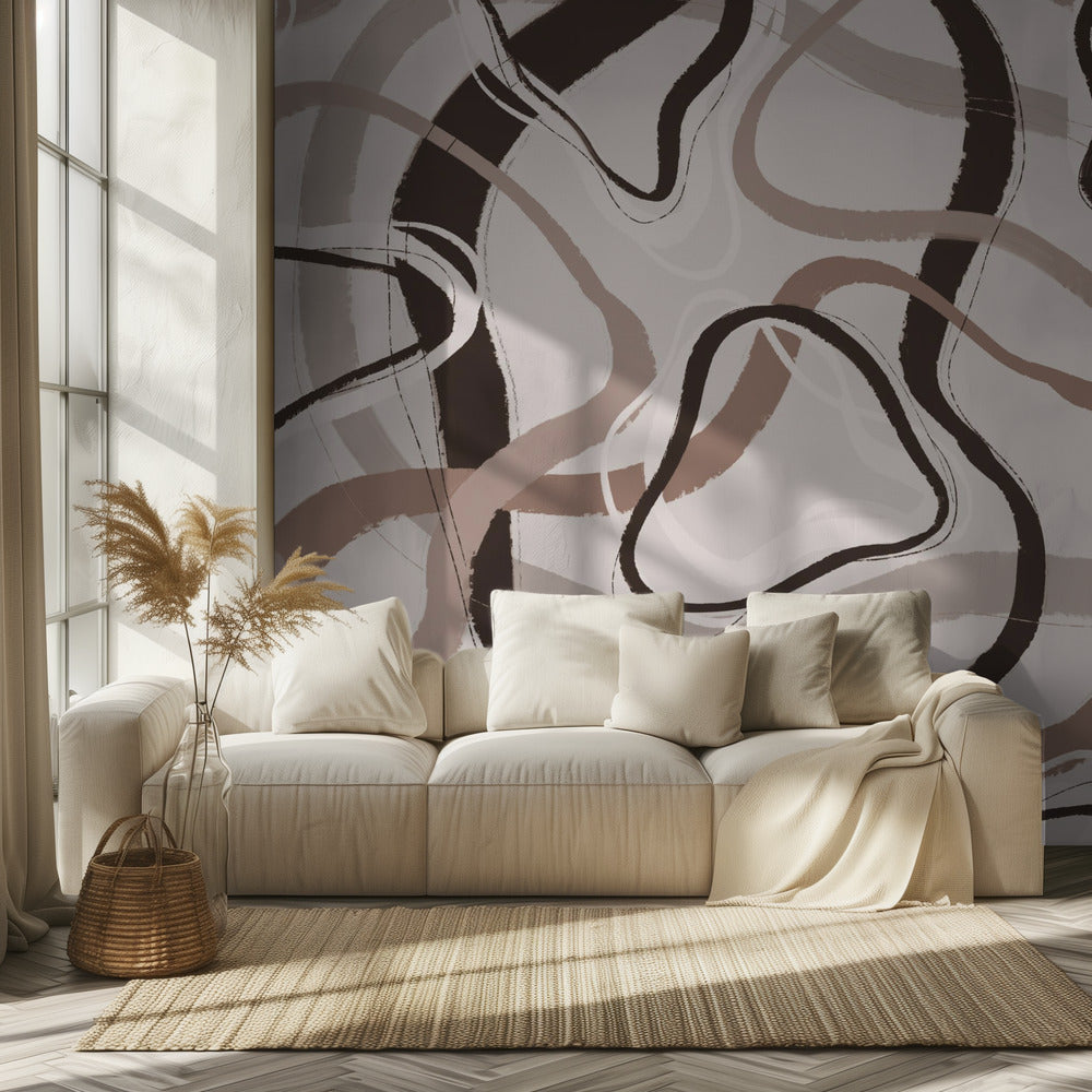 Curved Pathways | Wallpaper