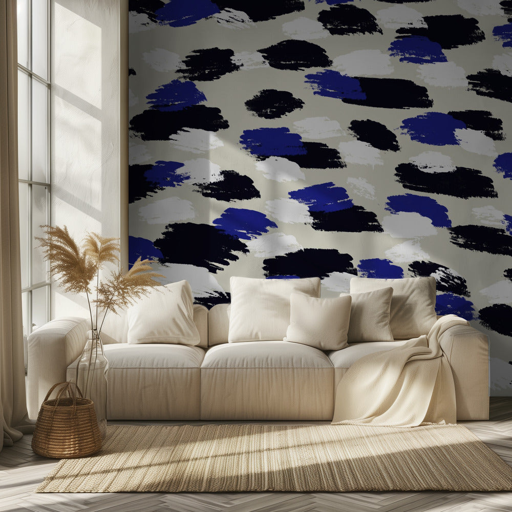 Bold Brush Strokes | Wallpaper