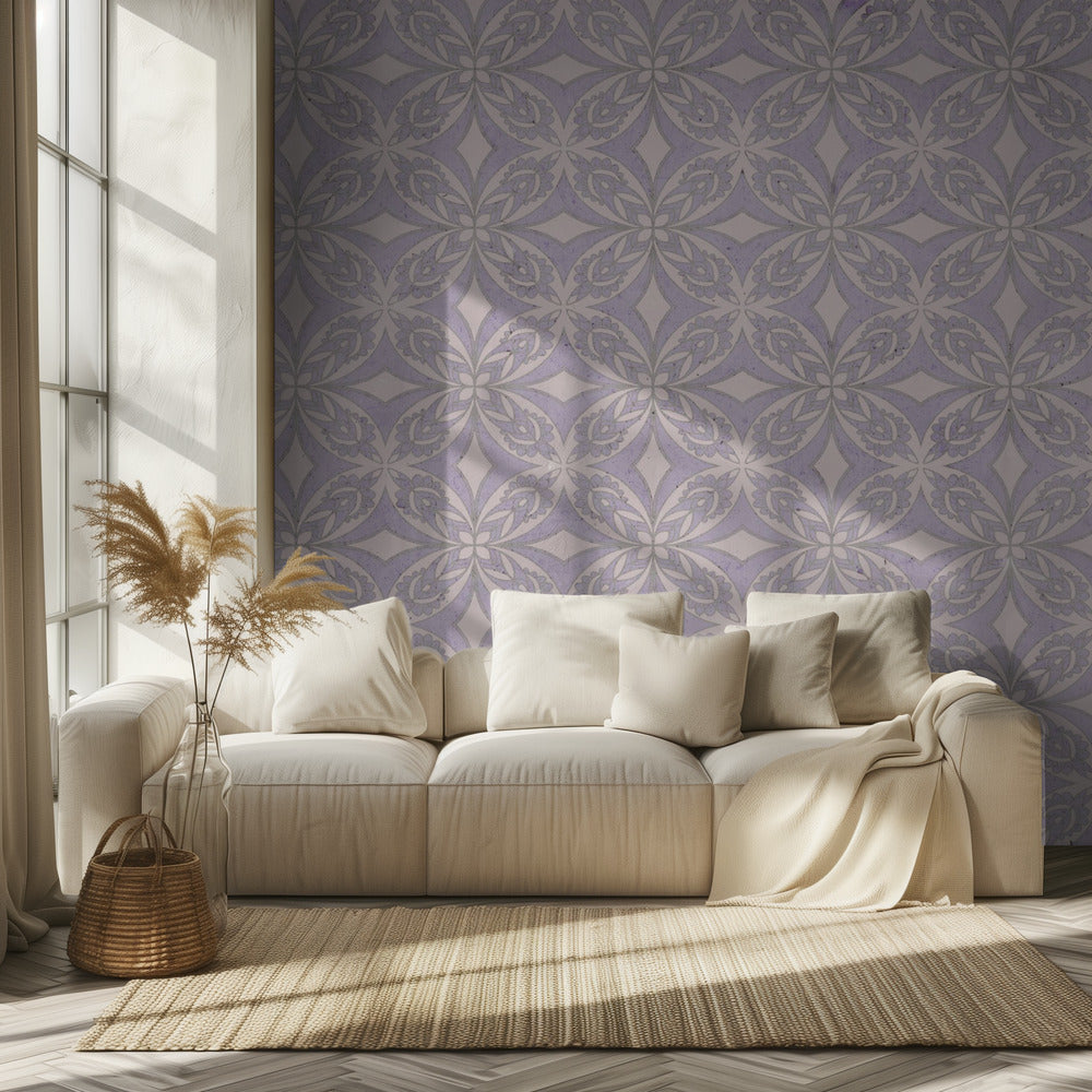Lilac Harmony Pattern | Wallpaper