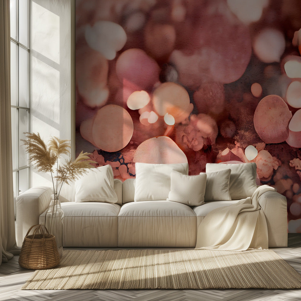 Blush Bokeh Dream | Wallpaper