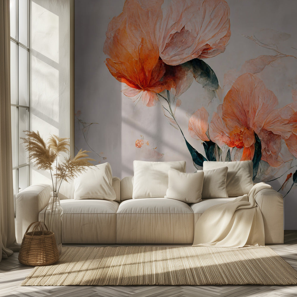 Delicate Floral Dreams | Wallpaper