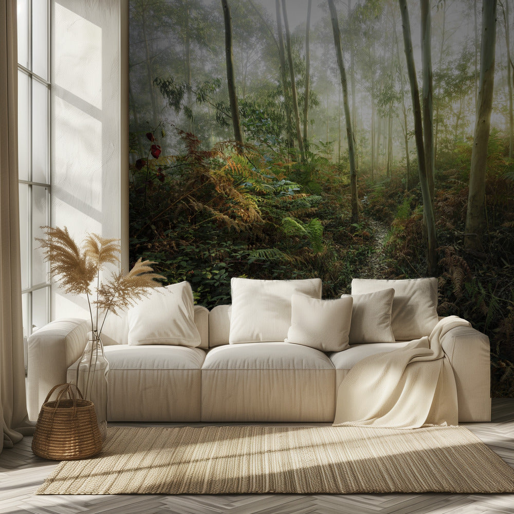 Foggy Woods II | Wallpaper