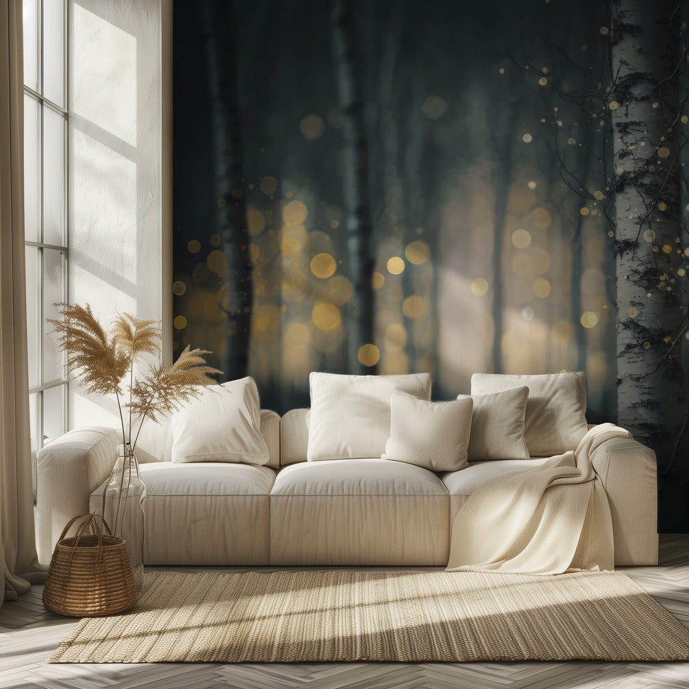 Enchanted Birches | Wallpaper