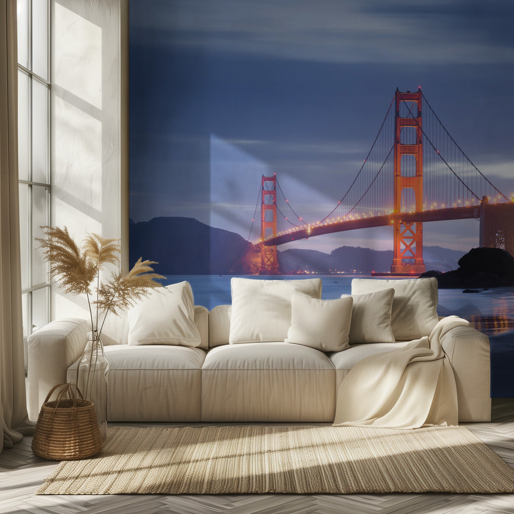 Golden Gate Twilight | Wallpaper