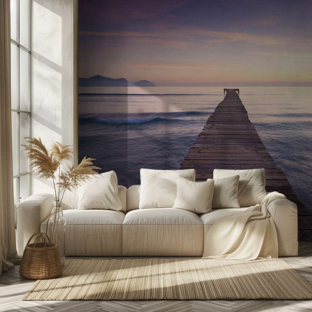 Purple Jetty | Wallpaper