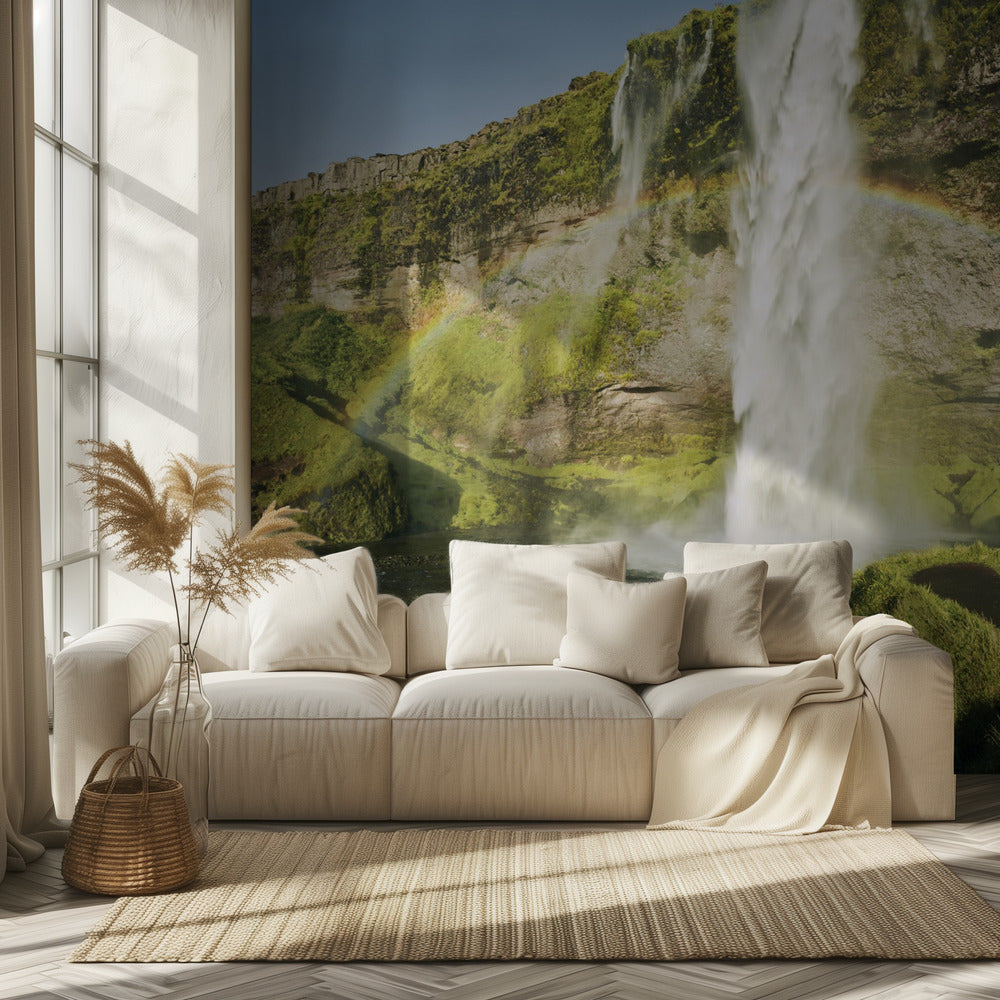 Rainbow Watefall | Wallpaper