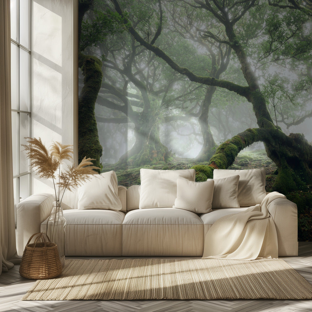 Mystic Laurel Forest | Wallpaper