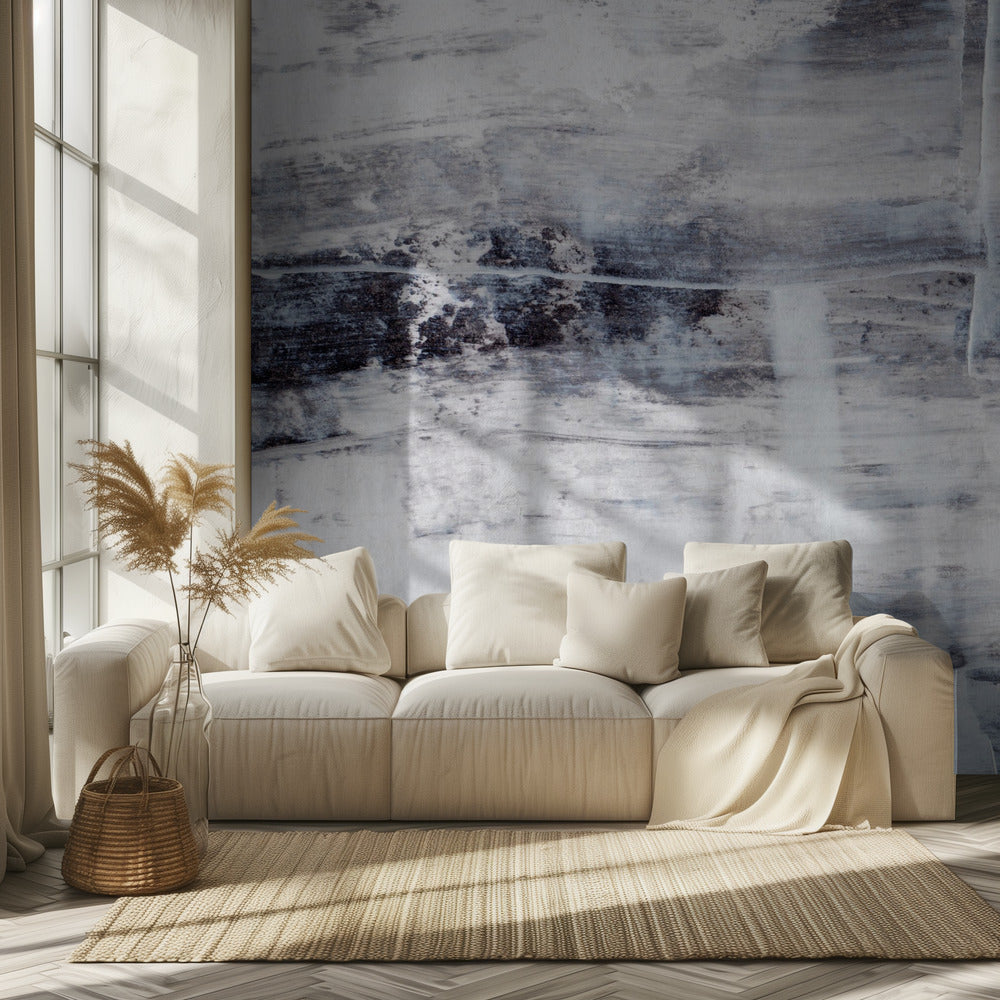 Textured Blend Of Gray And White Shades | Wallpaper