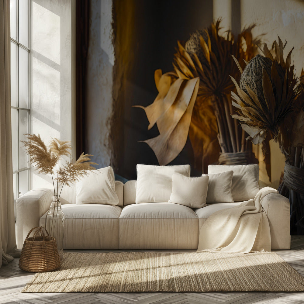 Golden Stillness | Wallpaper