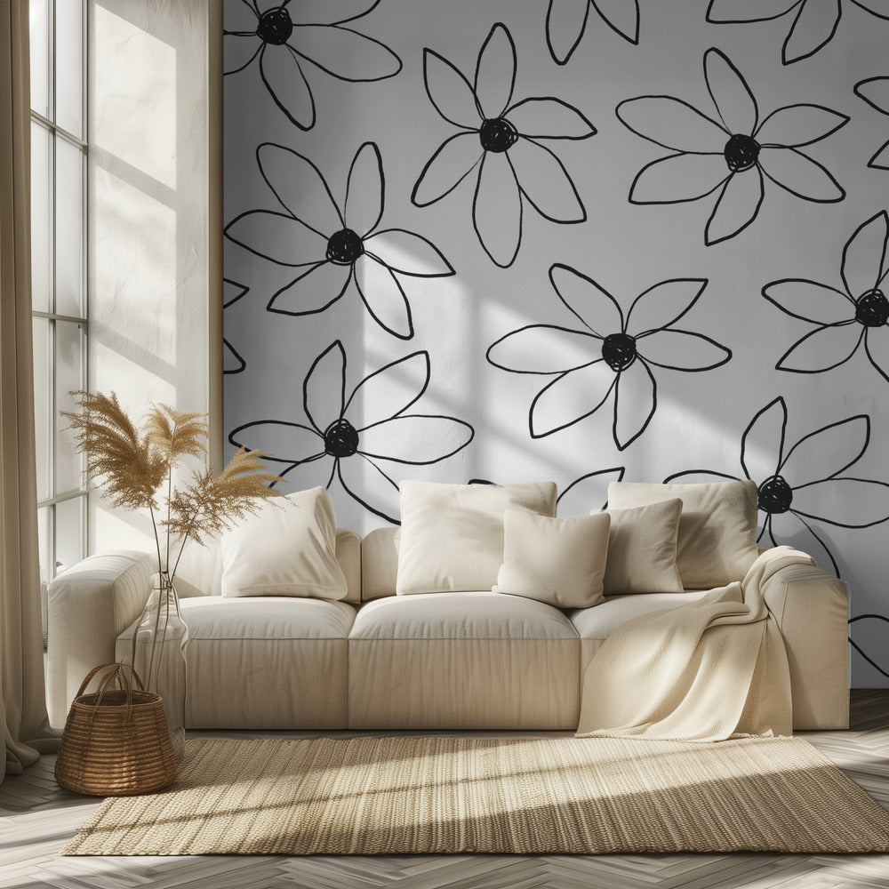 Airy Flowers | Wallpaper