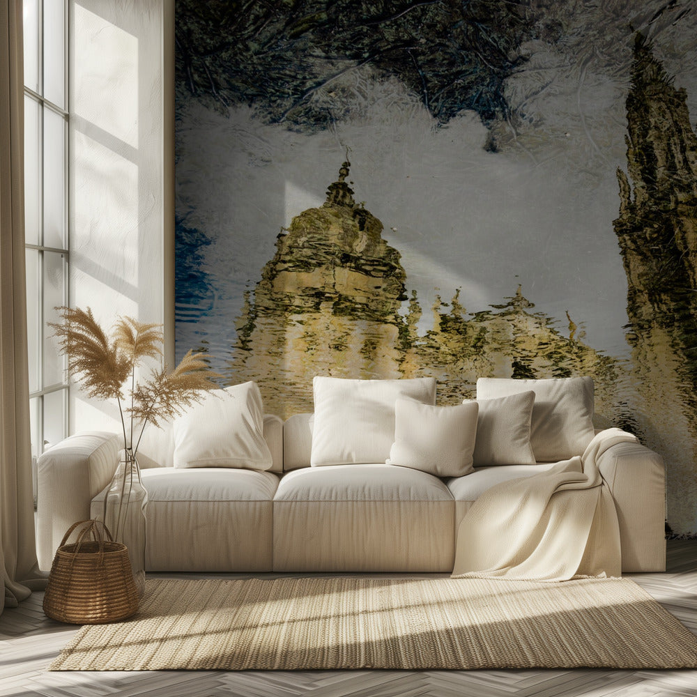 Toledo Cathedral Reflection | Wallpaper